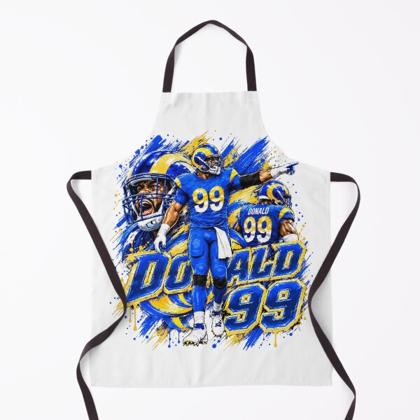 Item preview, Aaron-Donald 99 Los Angeles Football Graphic Art designed and sold by YAWO-PAE.