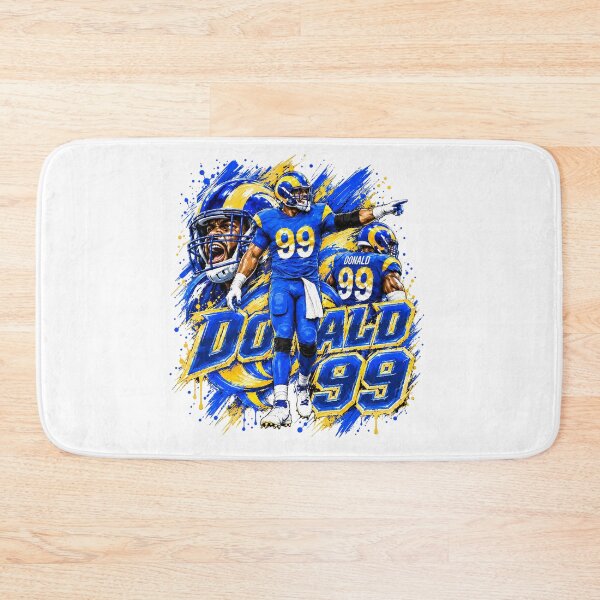Item preview, Aaron-Donald 99 Los Angeles Football Graphic Art designed and sold by YAWO-PAE.
