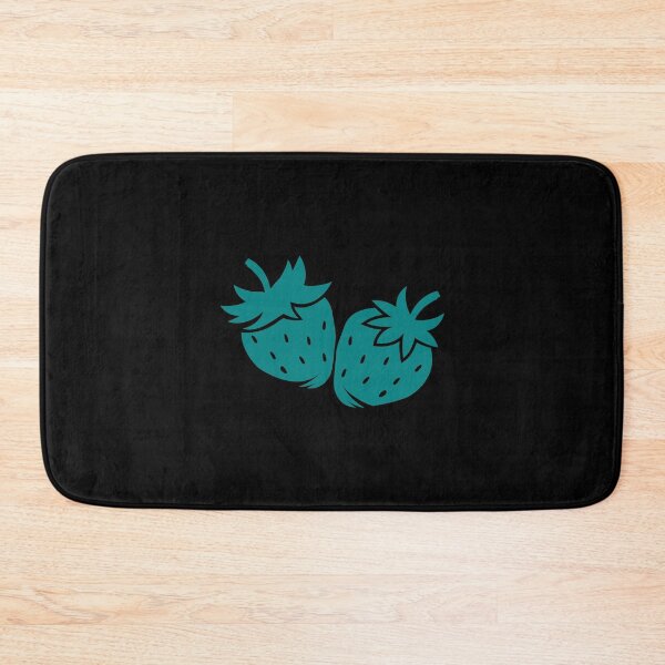 Item preview, Teal Strawberry Pair Fruit Design designed and sold by pattern-archive.