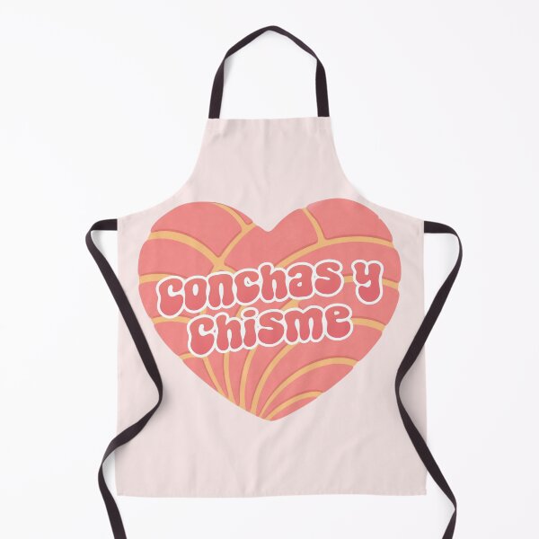 Item preview, Conchas y Chisme Heart Shaped Concha designed and sold by PixelBrujeria.