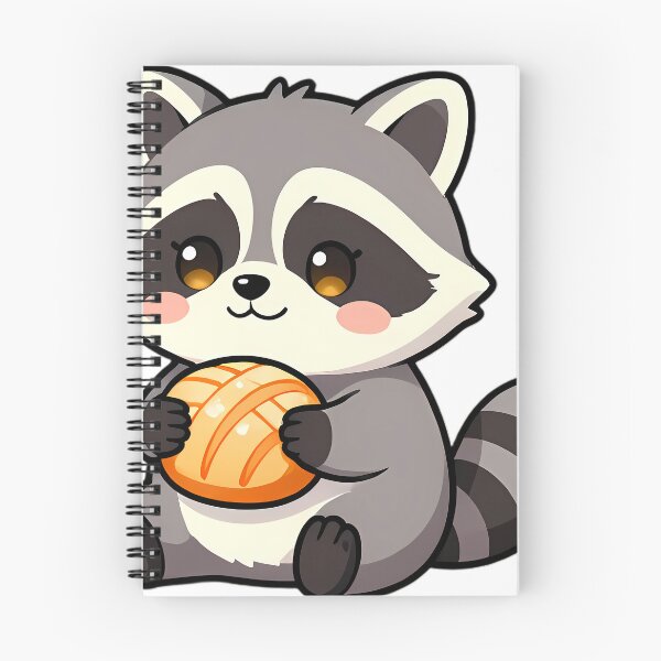 Item preview, Cute Baby Raccoon with Braided Harvest Bread Thanksgiving designed and sold by pumsquare.