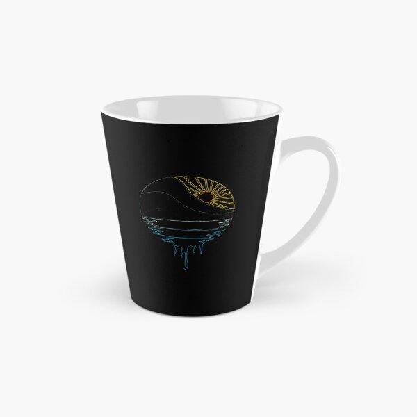 Item preview, Circular Mountain Sun Water Reflection Art designed and sold by lasopent.