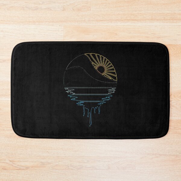 Item preview, Circular Mountain Sun Water Reflection Art designed and sold by lasopent.
