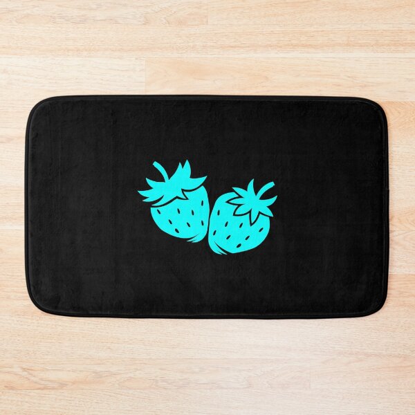 Item preview, Cyan Strawberry Pair Fruit Design designed and sold by pattern-archive.