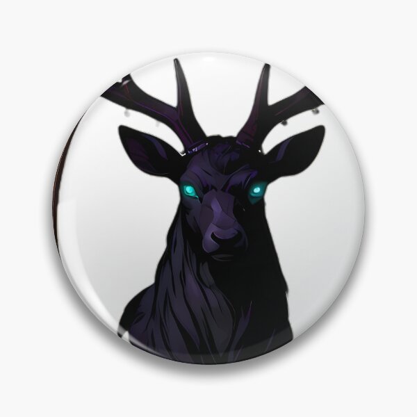 Item preview, Gothic Phantom Moonlit Stag Manor Mirror designed and sold by IllumeInk.