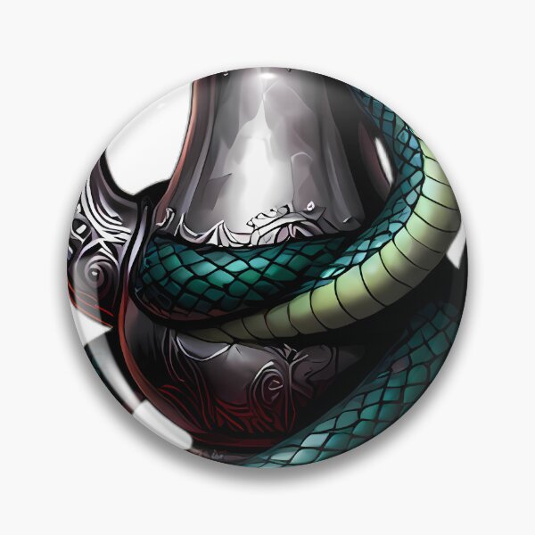 Item preview, Gothic Spectral Serpent Silver Manor Kettle designed and sold by IllumeInk.