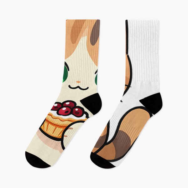 Item preview, Cute Calico Kitten with Lattice Cranberry Tart Thanksgiving designed and sold by pumsquare.