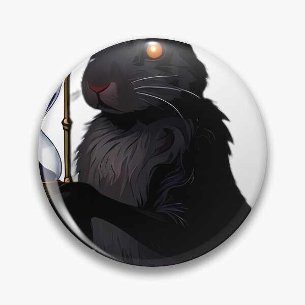 Item preview, Gothic Phantom Hare Brass Hourglass designed and sold by IllumeInk.