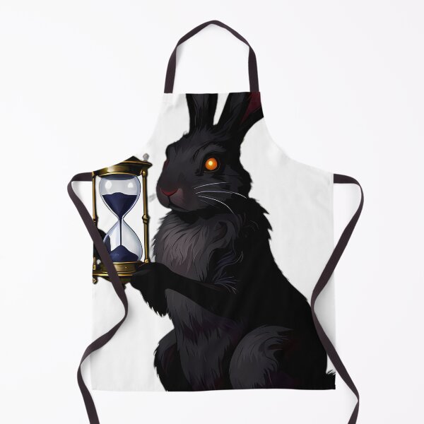 Item preview, Gothic Phantom Hare Brass Hourglass designed and sold by IllumeInk.