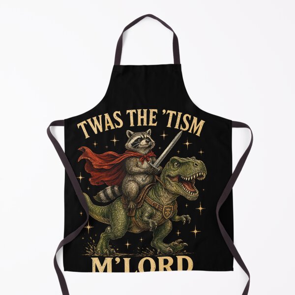 Item preview, Funny Raccoon Dinosaur Rider Tism Meme designed and sold by cruddenstroud23.