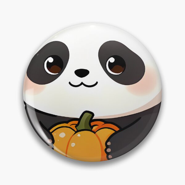Item preview, Cute Baby Panda with Roasted Pumpkin Bowl Thanksgiving designed and sold by pumsquare.