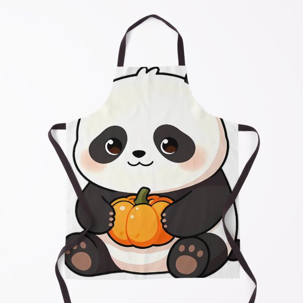 Item preview, Cute Baby Panda with Roasted Pumpkin Bowl Thanksgiving designed and sold by pumsquare.