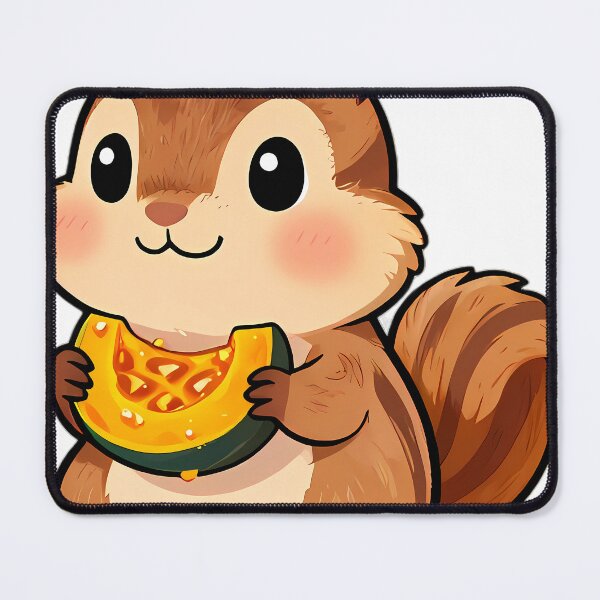 Item preview, Cute Chipmunk with Candied Squash Thanksgiving Feast designed and sold by pumsquare.