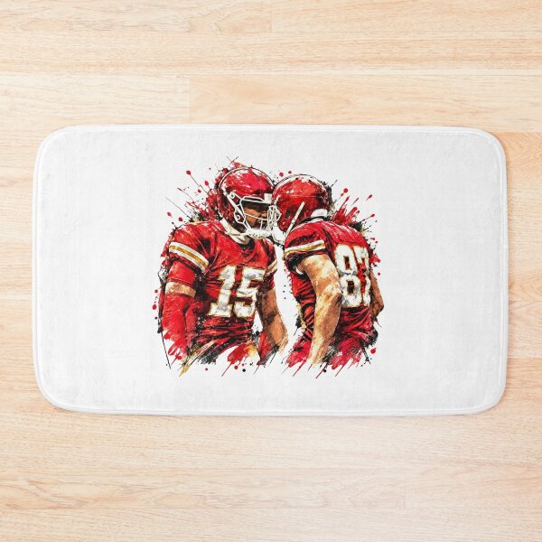 Item preview, Patrick-Mahomes And Travis Kelce 15 87 Kansas City Graphic designed and sold by YAWO-PAE.
