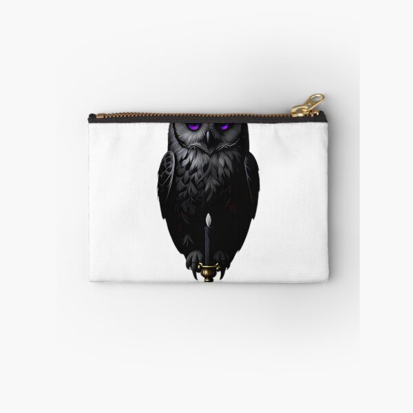 Item preview, Gothic Phantom Screech Owl Brass Chamberstick designed and sold by IllumeInk.