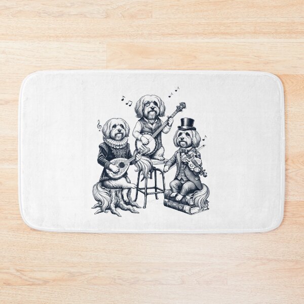 Item preview, Vintage Havanese Music Instrument Dog Lover designed and sold by dian-rody-crest.