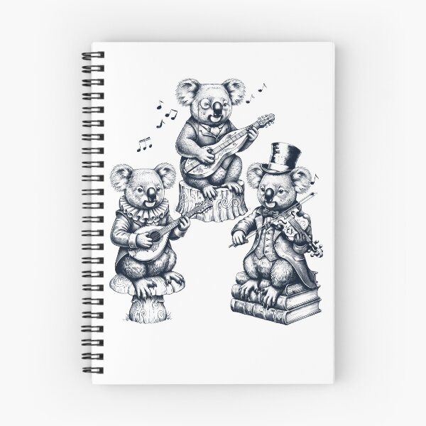Item preview, Vintage Koala Music Instrument Animal Lover designed and sold by dian-rody-crest.