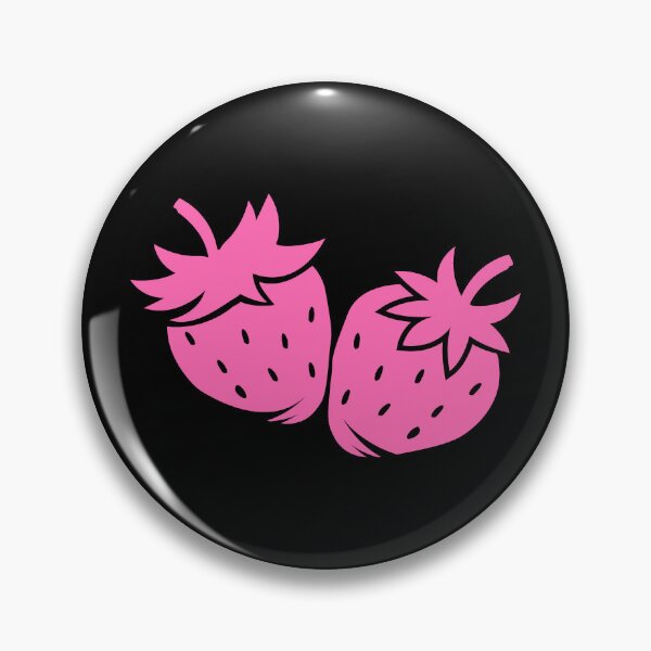 Item preview, Pink Strawberry Pair Fruit Design designed and sold by pattern-archive.