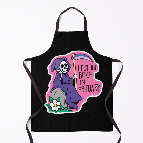 Item preview, Obituary Vintage Grim Reaper Dark Humor designed and sold by BarnettemarArts.