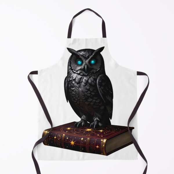 Item preview, Gothic Spectral Owl Celestial Star Chart designed and sold by IllumeInk.
