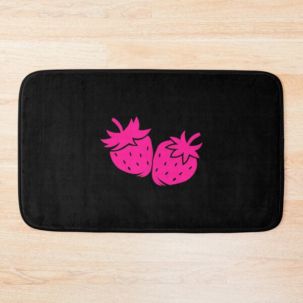 Item preview, Hot Pink Strawberry Pair Fruit Design designed and sold by pattern-archive.