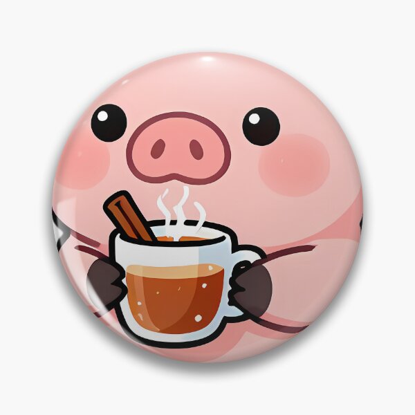 Item preview, Cute Baby Piglet with Spiced Apple Cider Thanksgiving designed and sold by pumsquare.