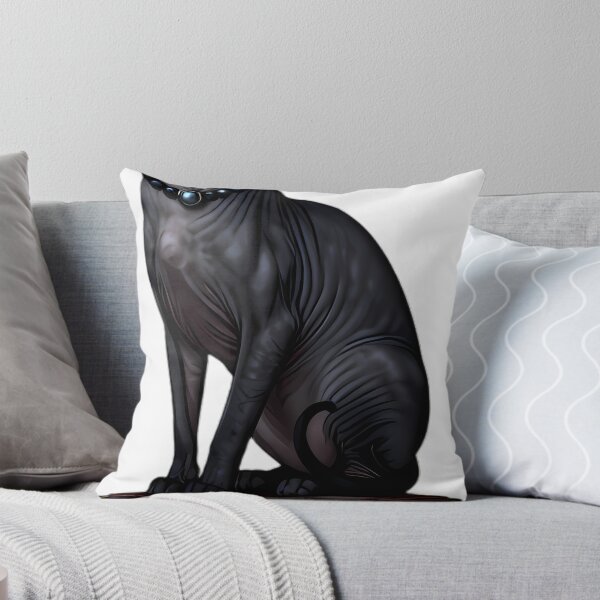 Item preview, Gothic Spectral Sphynx Cat Mahogany Box designed and sold by IllumeInk.