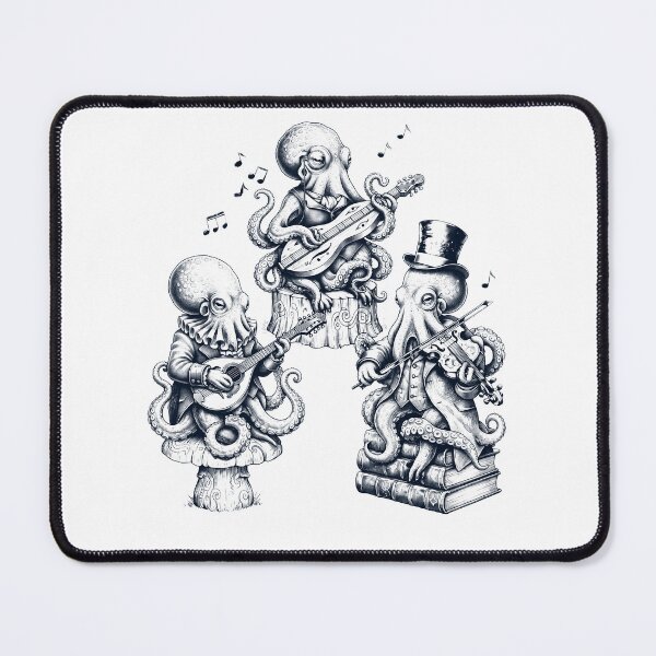 Item preview, Vintage Octopus Music Instrument Animal Lover designed and sold by dian-rody-crest.