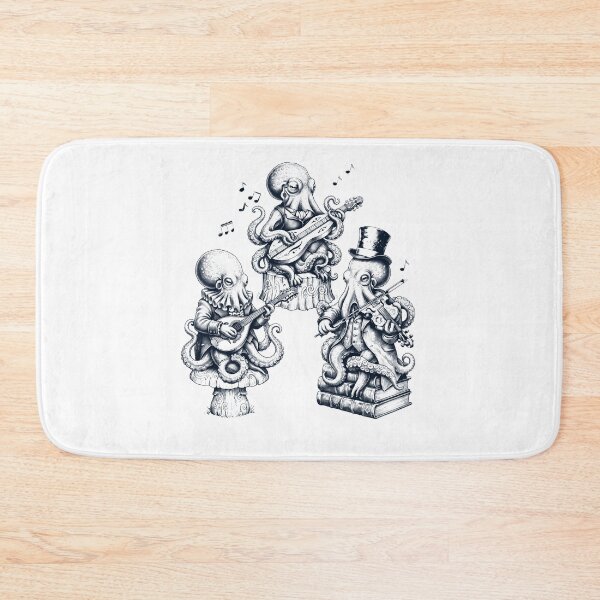 Item preview, Vintage Octopus Music Instrument Animal Lover designed and sold by dian-rody-crest.