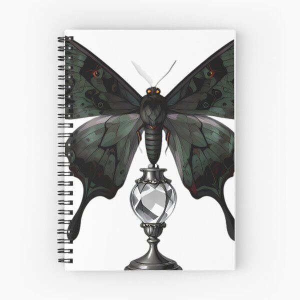 Item preview, Gothic Phantom Luna Moth Perfume Atomiser designed and sold by IllumeInk.