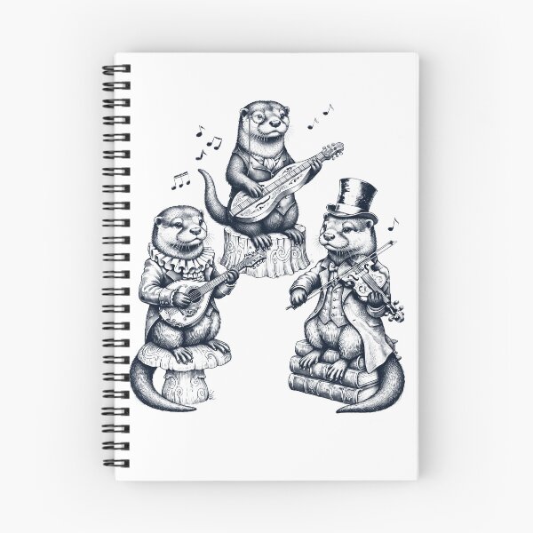 Item preview, Vintage Otter Music Instrument Animal Lover designed and sold by dian-rody-crest.