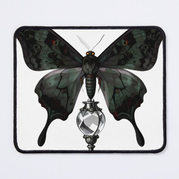 Item preview, Gothic Phantom Luna Moth Perfume Atomiser designed and sold by IllumeInk.