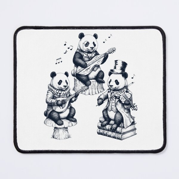 Item preview, Vintage Panda Music Instrument Animal Lover designed and sold by dian-rody-crest.
