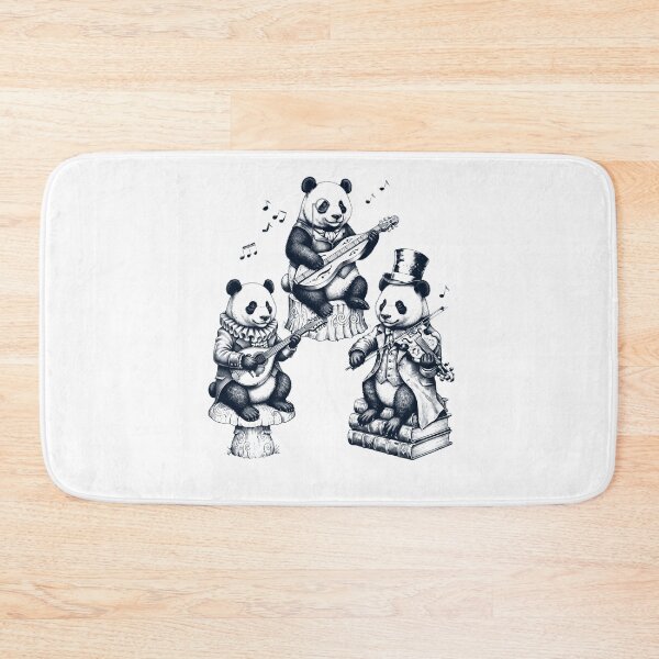 Item preview, Vintage Panda Music Instrument Animal Lover designed and sold by dian-rody-crest.
