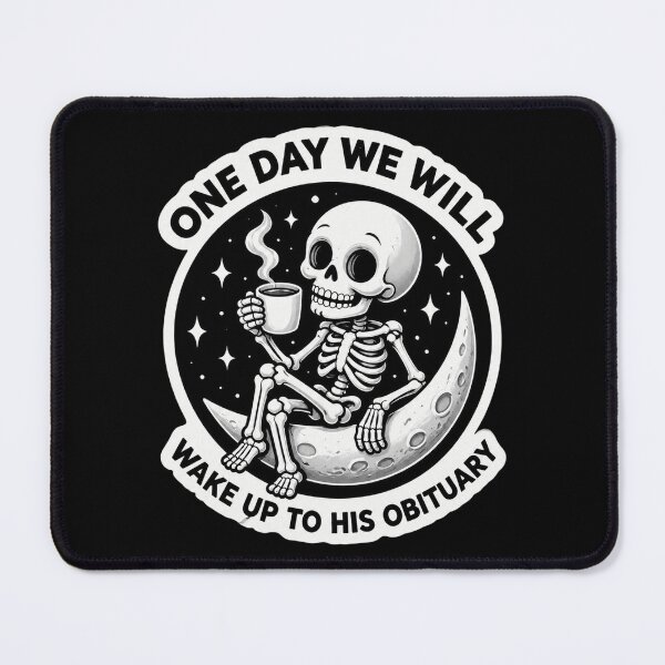 Item preview, One Day We Will Wake Up To His Obituary Retro designed and sold by BarnettemarArts.