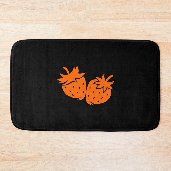 Item preview, Orange Strawberry Pair Fruit Design designed and sold by pattern-archive.