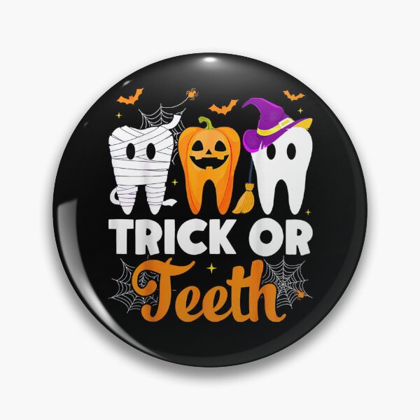 Item preview, Trick Or Teeth Halloween Dentist designed and sold by AmberWild.