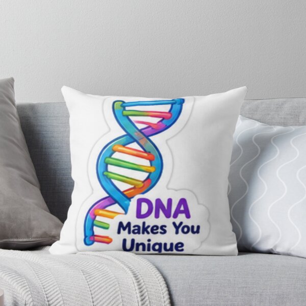 Item preview, Cute DNA Makes You Unique Science Sticker designed and sold by LearnFunStore.