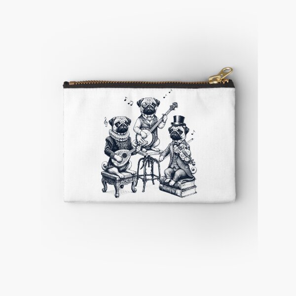 Item preview, Vintage Pug Music Instrument Dog Lover designed and sold by dian-rody-crest.