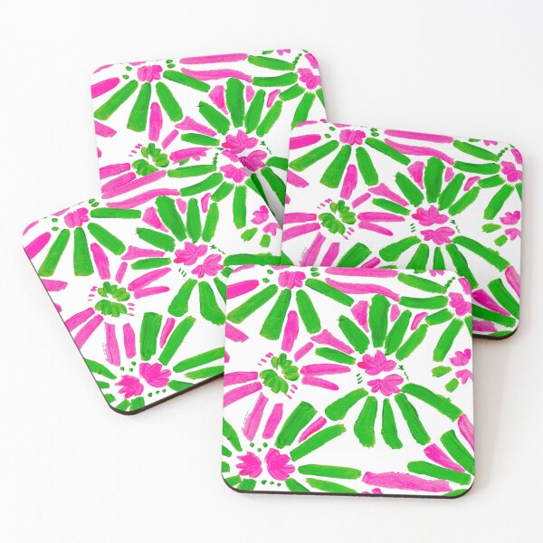 Item preview, Abstract Shells in Strawberry Kiwi designed and sold by neonflwr.