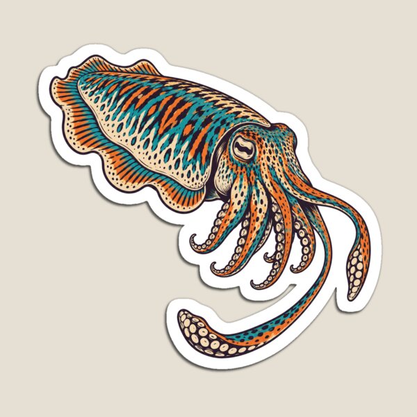 Item preview, Cuttlefish Chromatic Signal Study designed and sold by aihrgdesign.