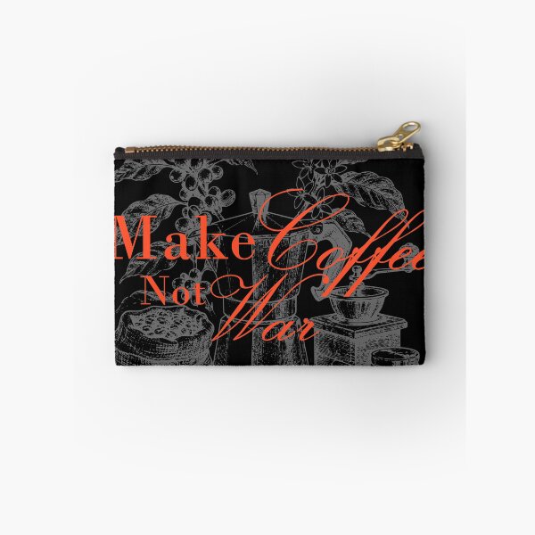 Item preview, Make Coffee Not War – Vintage Coffee Lover Design designed and sold by Zakaria Azis.