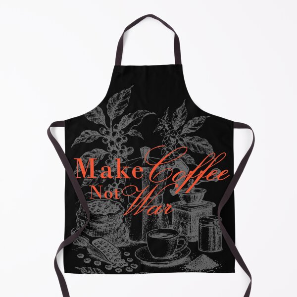 Item preview, Make Coffee Not War – Vintage Coffee Lover Design designed and sold by Zakaria Azis.