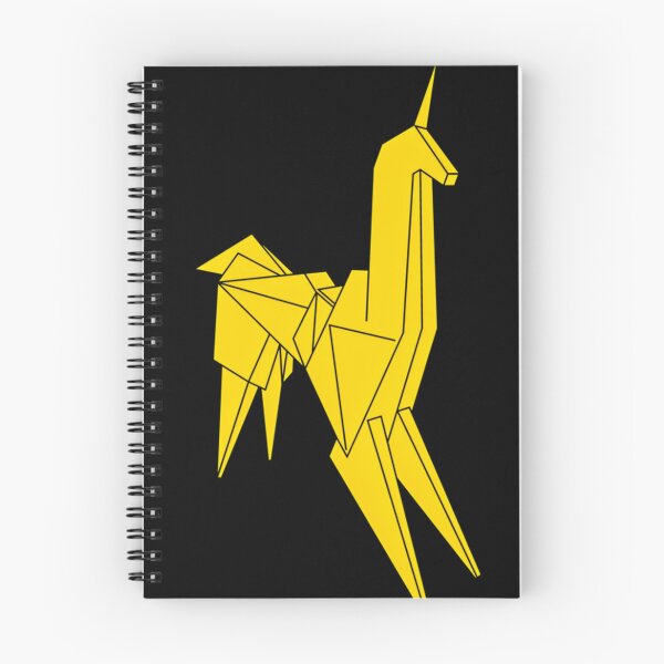 Item preview, Origami Unicorn Paper Craft Golden Figure designed and sold by MorgBenson.