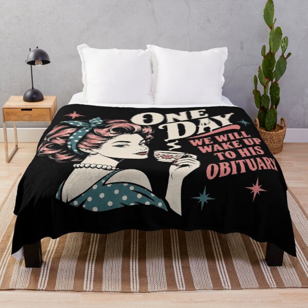 Item preview, One Day We Will Wake Up To His Obituary Retro American Politics designed and sold by BarnettemarArts.