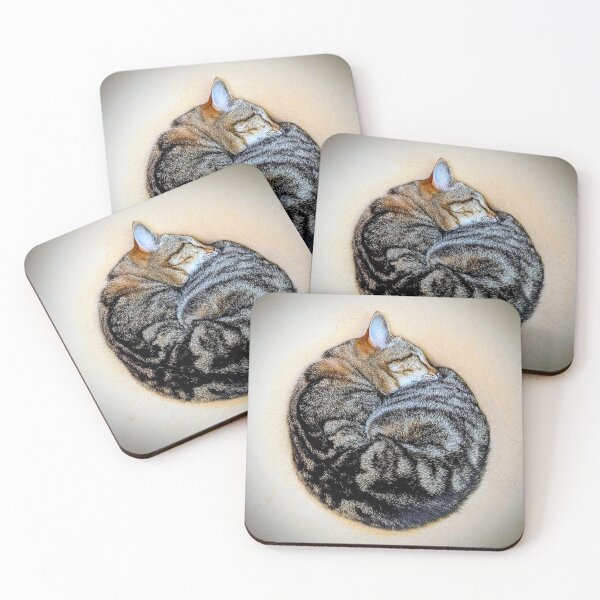 Item preview, Cinnamon Roll Cat Nap — Circular Cat Photography by J Packer Samms designed and sold by WhiskerSociety.