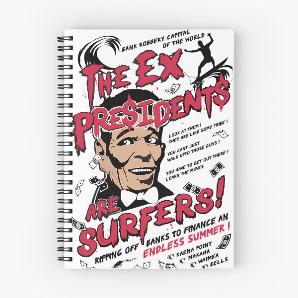 Item preview, The Ex Presidents Are Surfers Endless Summer Money designed and sold by MorgBenson.