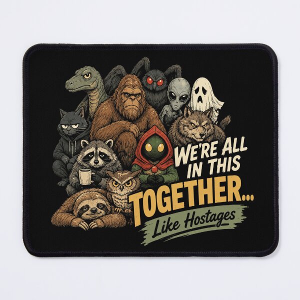 Item preview, We're All In This Together Like Hostages Funny designed and sold by BethanyAguirre.