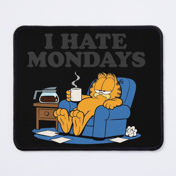 Item preview, Garfield I Hate Mondays Funny Coffee Monday Mood designed and sold by Biancadann.