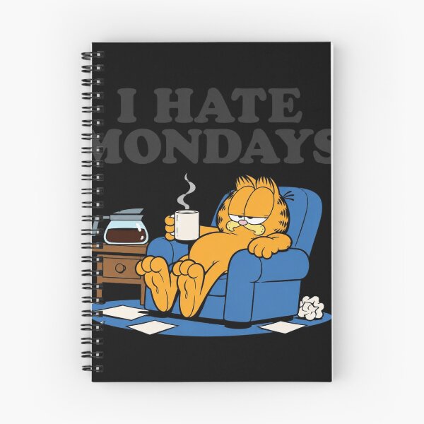 Item preview, Garfield I Hate Mondays Funny Coffee Monday Mood designed and sold by Biancadann.